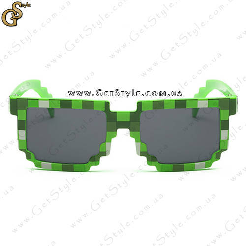

Солнечные очки Майнкрафт - "Minecraft Glasses", Зелёный