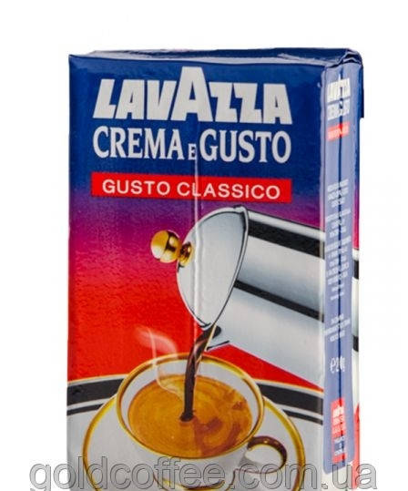 

Кофе молотый Lavazza Crema Gusto 250 гр