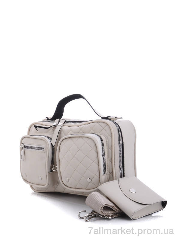 

Сумка женская 1028-6 beige 16*24*8 см, "David Polo" недорого оптом от прямого поставщика, Бежевый
