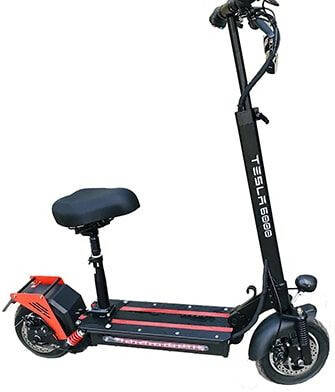 

Электросамокат Tesla 6000 (600W, 48V, 13Ah / 16Ah) Black