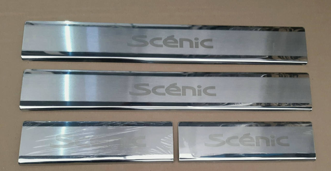 

Накладки на пороги Renault Scenic III 2009-2016