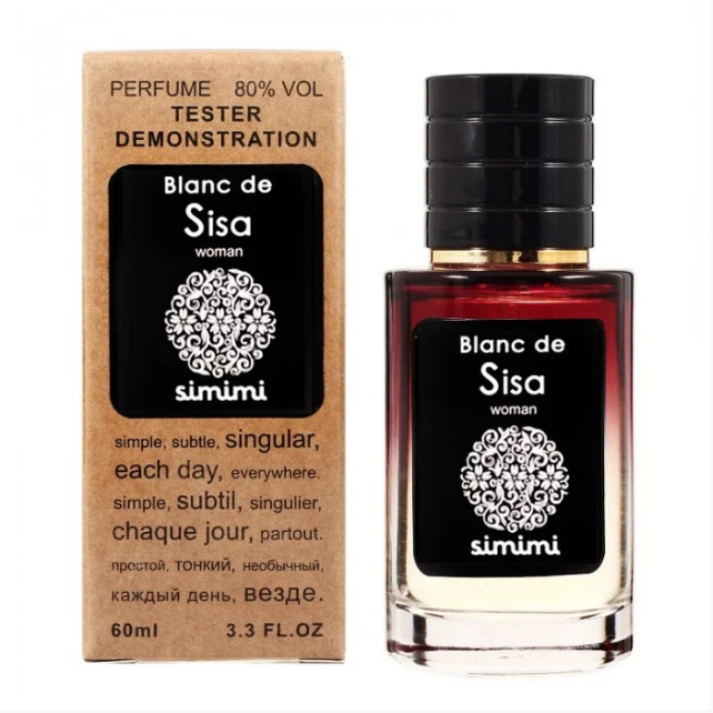 

Simimi Blanc de Sisa TESTER LUX, женский, 60 мл
