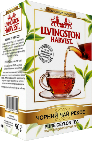 

Черный чай PEKOE Цейлон