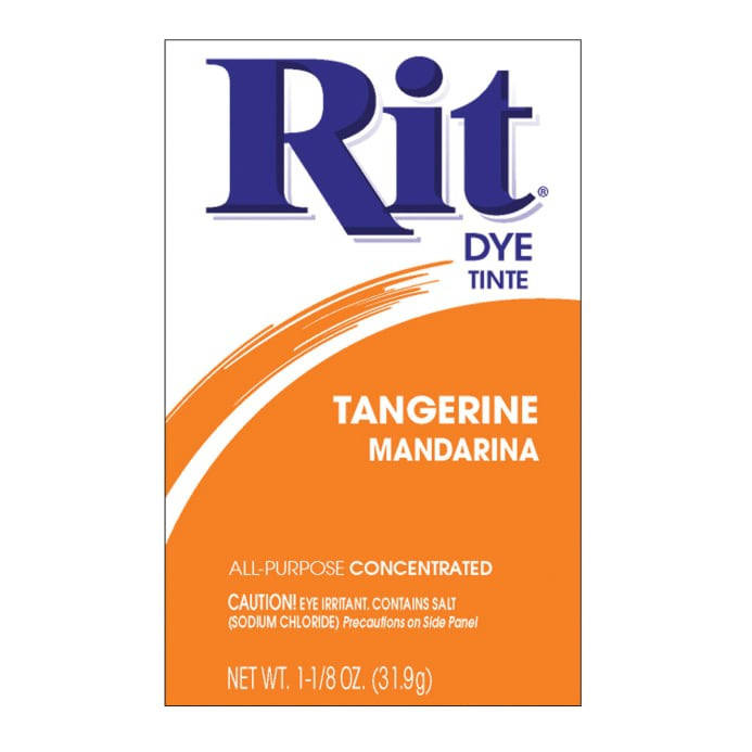 

Краситель для ткани Rit Dye Powder, цвет Tangerine