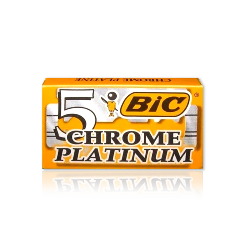 

Лезвия для бритья BIC chrome platinum из нержавеющей стали 5 шт