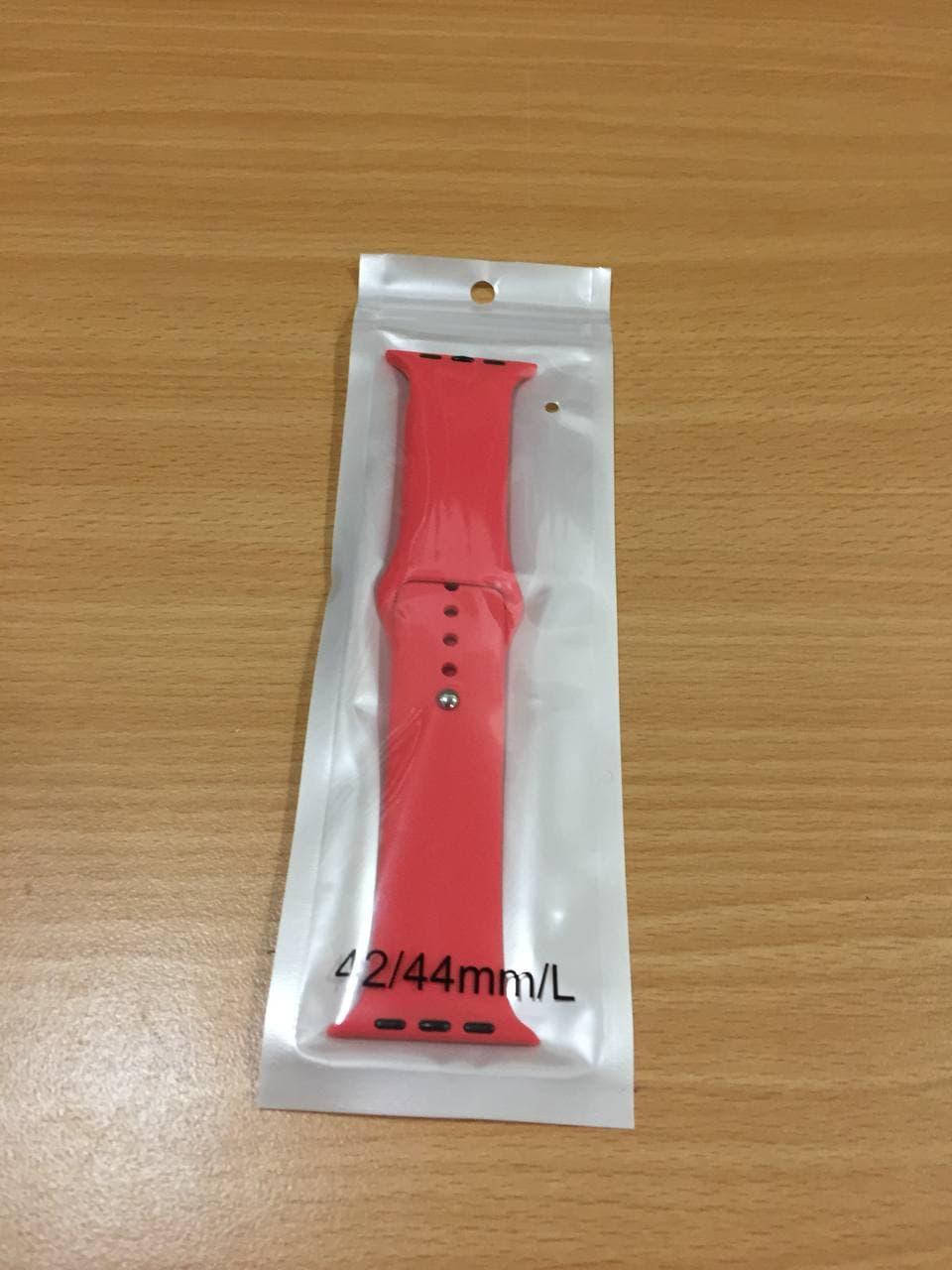 

Силиконовый ремешок для Apple Watch, T500, T500+, Х7, Т900, W4, W26, Fk88 42mm / 44mm