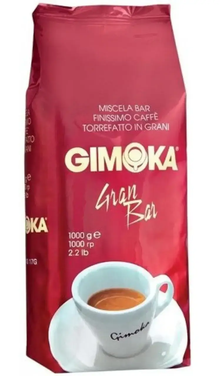 

Зерновой кофе Gimoka Gran Bar 1 кг