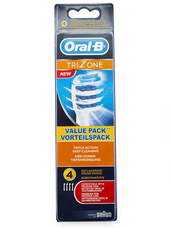 

TriZone EB30 (4 штуки), насадки для зубной щетки Oral-B