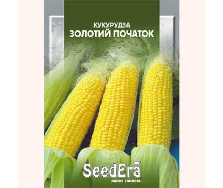 

Семена Кукуруза сахарная Золотой Початок 20 граммов SeedEra