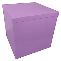 

Коробка-сюрприз для шаров 70*70*70см сиреневая