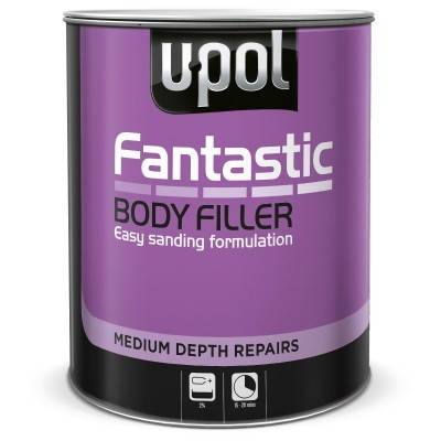 

Шпаклевка ультралегкая универсальная U-POL FANTASTIC 1 л.