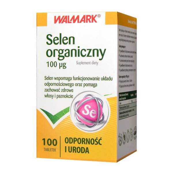 

Selen 100 µg - для волос и ногтей, 100 таб. (Walmark)