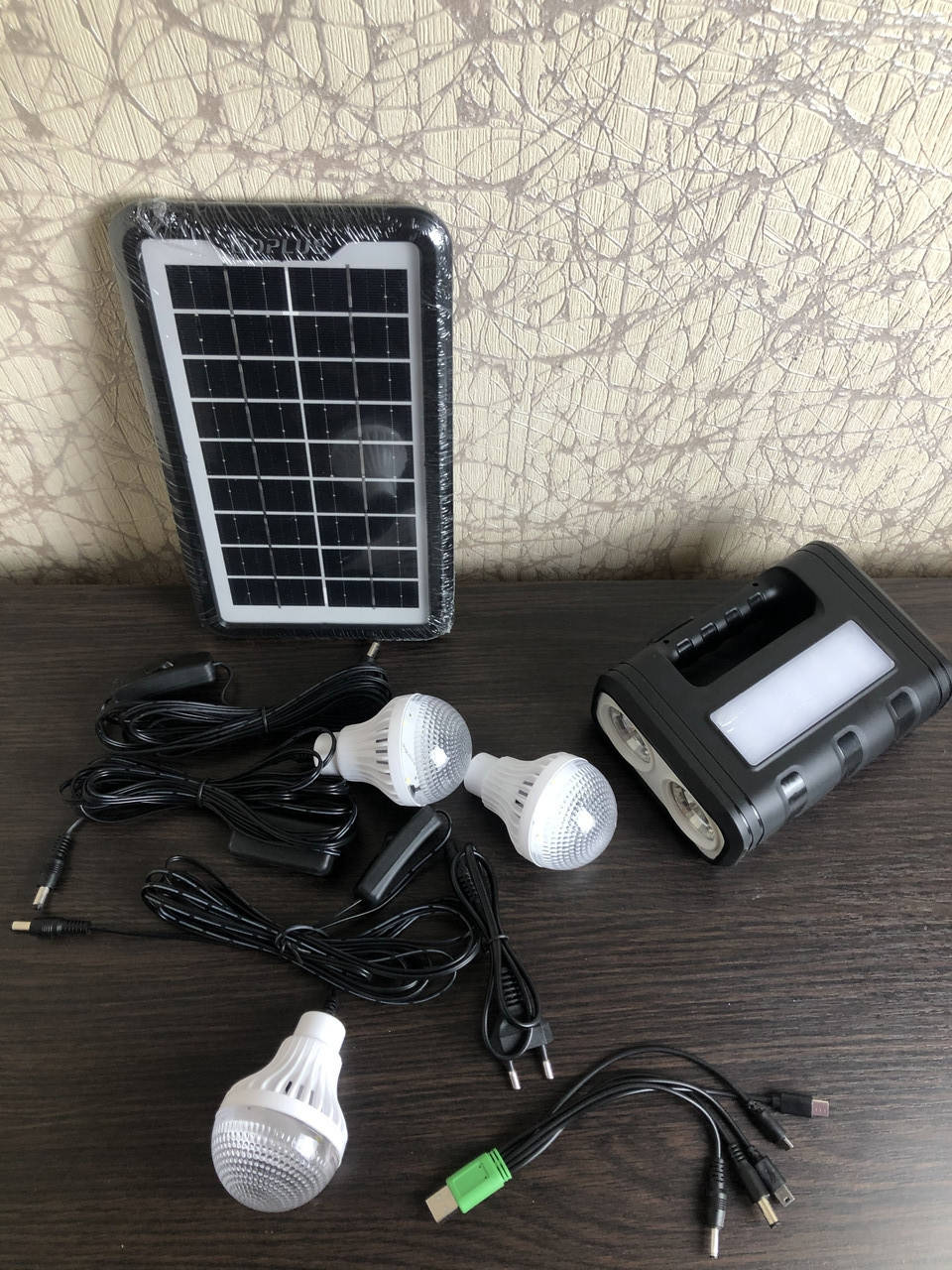 

Солнечная система GD-8017 | Станция+Панель+Power bank | Гарантия 2 года | Видеообзор
