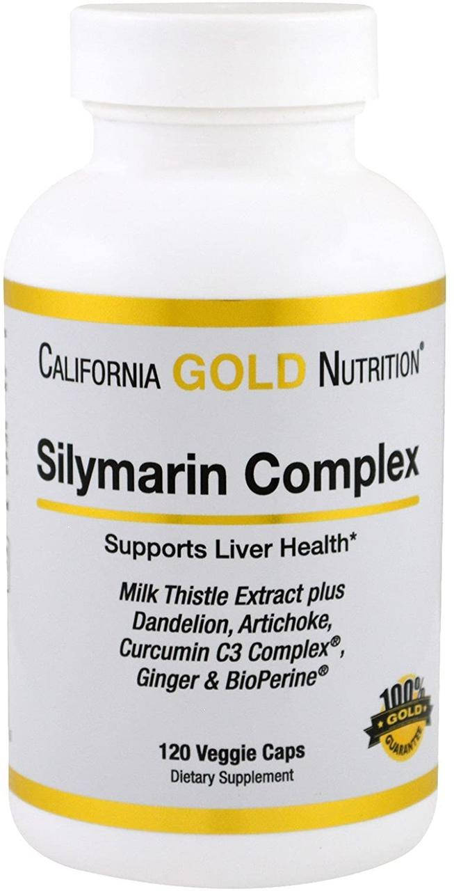 

California Gold Nutrition Silymarin Complex 120 капсул
