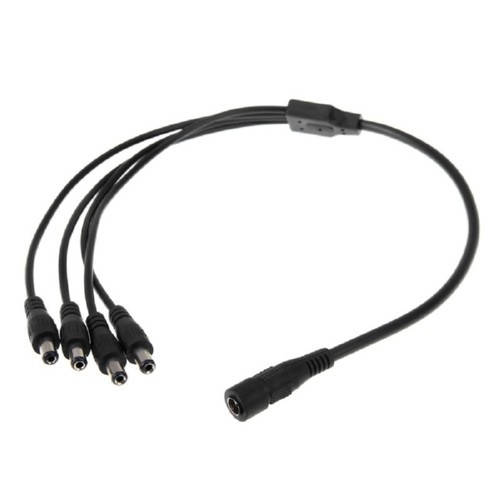 

Сплиттер разветвитель питания 1x4, 5.5x2.1мм, CCTV