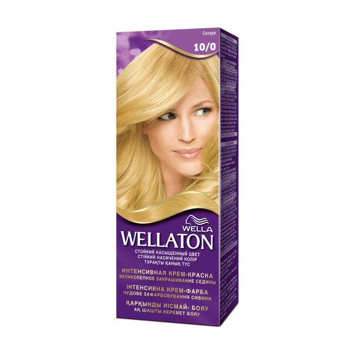 

Стойкая крем-краска для волос Wella Professionals Wellaton 10/0 Сахара