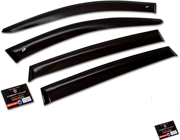 

Дефлекторы, Ветровики VW Touareg I 2003-2007 Cobra накладки на окна