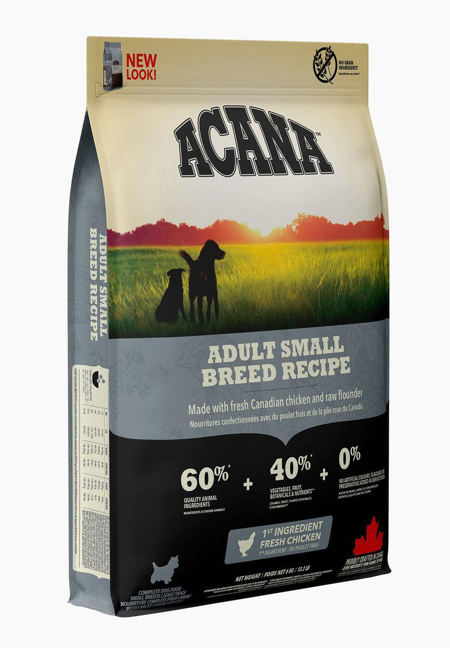 

Acana (Акана) Adult Small Breed сухой корм для взрослых собак мелких пород, 6 кг
