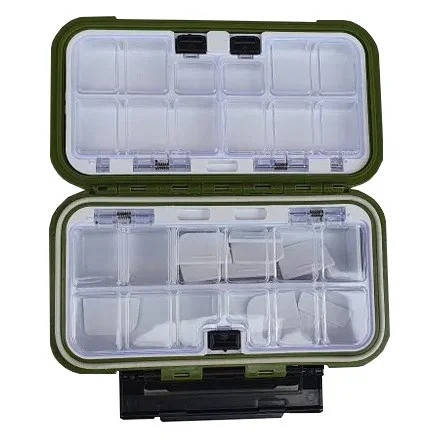 

Коробка для снастей SF24119, 16х9х4.5 см, зеленая