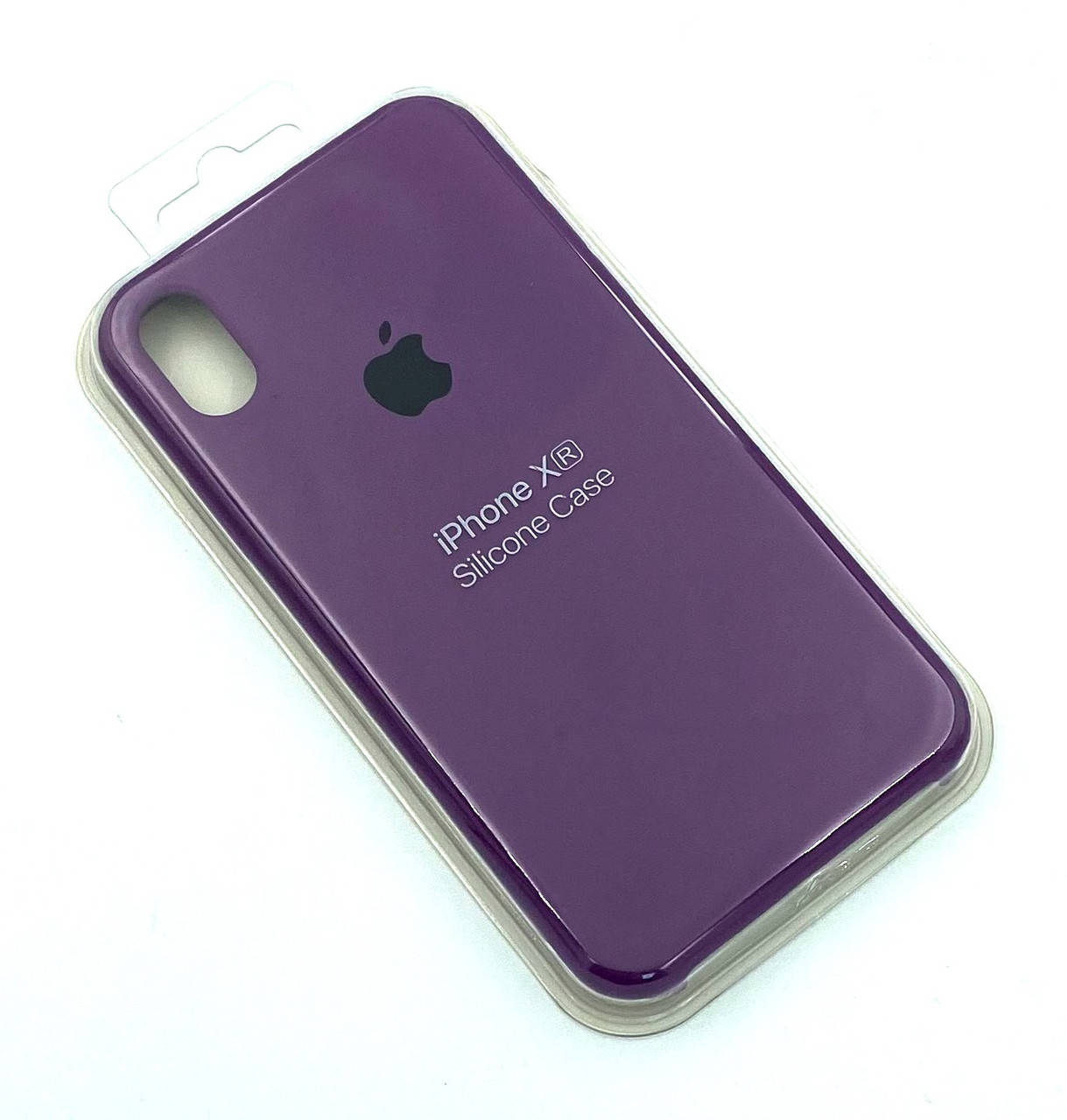 

Силиконовый чехол с микрофиброй внутри iPhone XR Silicon Case #45 Plum