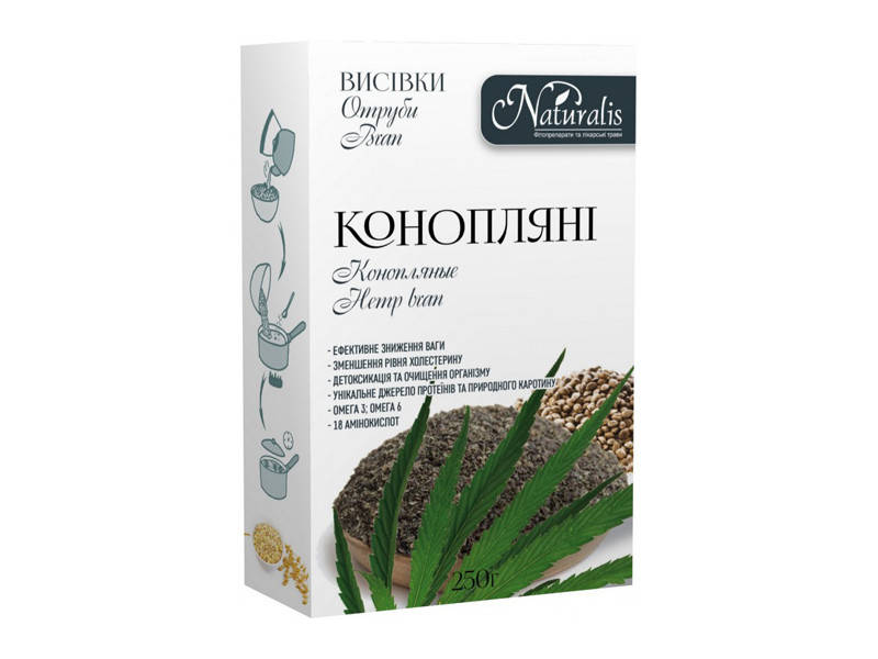 

Отруби Конопляные ТМ "Naturalis