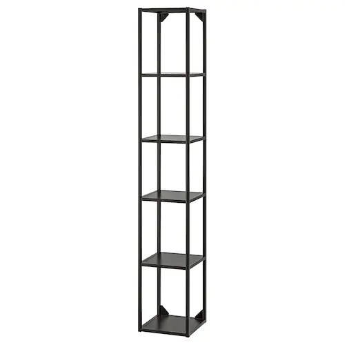 

Высокий каркас полочки IKEA ENHET ЕНХЕТ 30x30x180 см Антрацит (204.489.47)