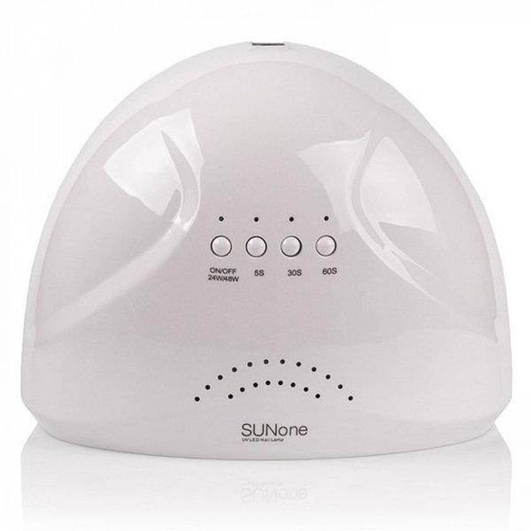 

Профессиональная UV/LED лампа для маникюра и педикюра SUNone, 48 Вт., белый