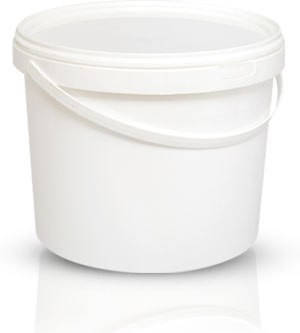 

Ведро пищевое 10л Белый