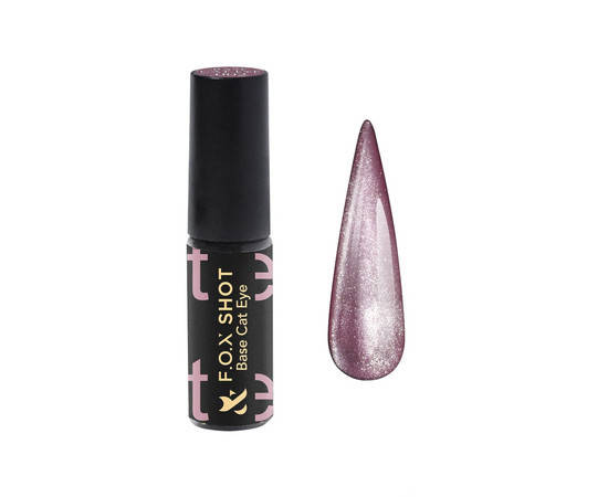 

База для гель-лака F.O.X SHOT Base Cat Eye 5 мл № 002
