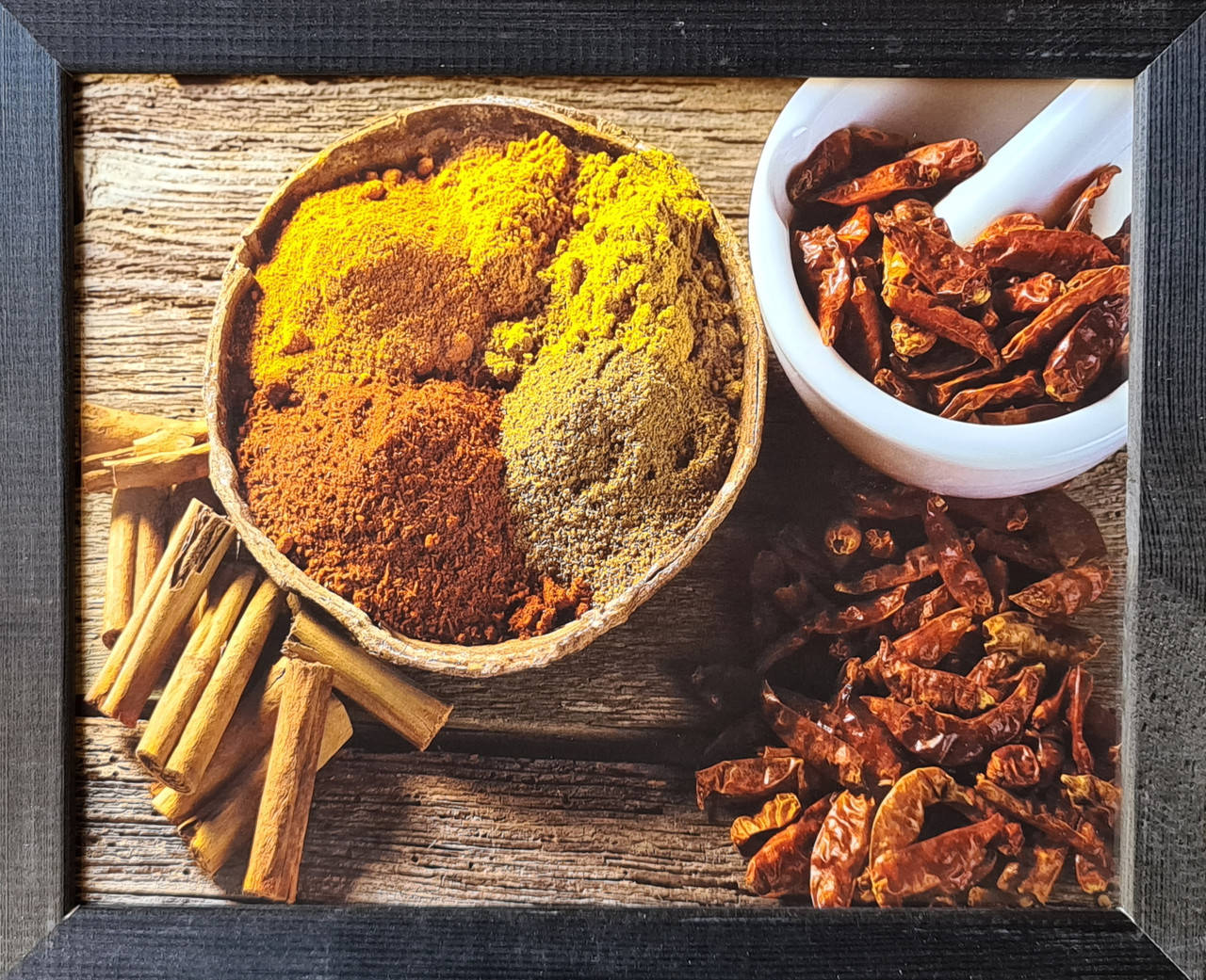 

Фотокартина в деревянной раме "Spices 6", 20х25 см