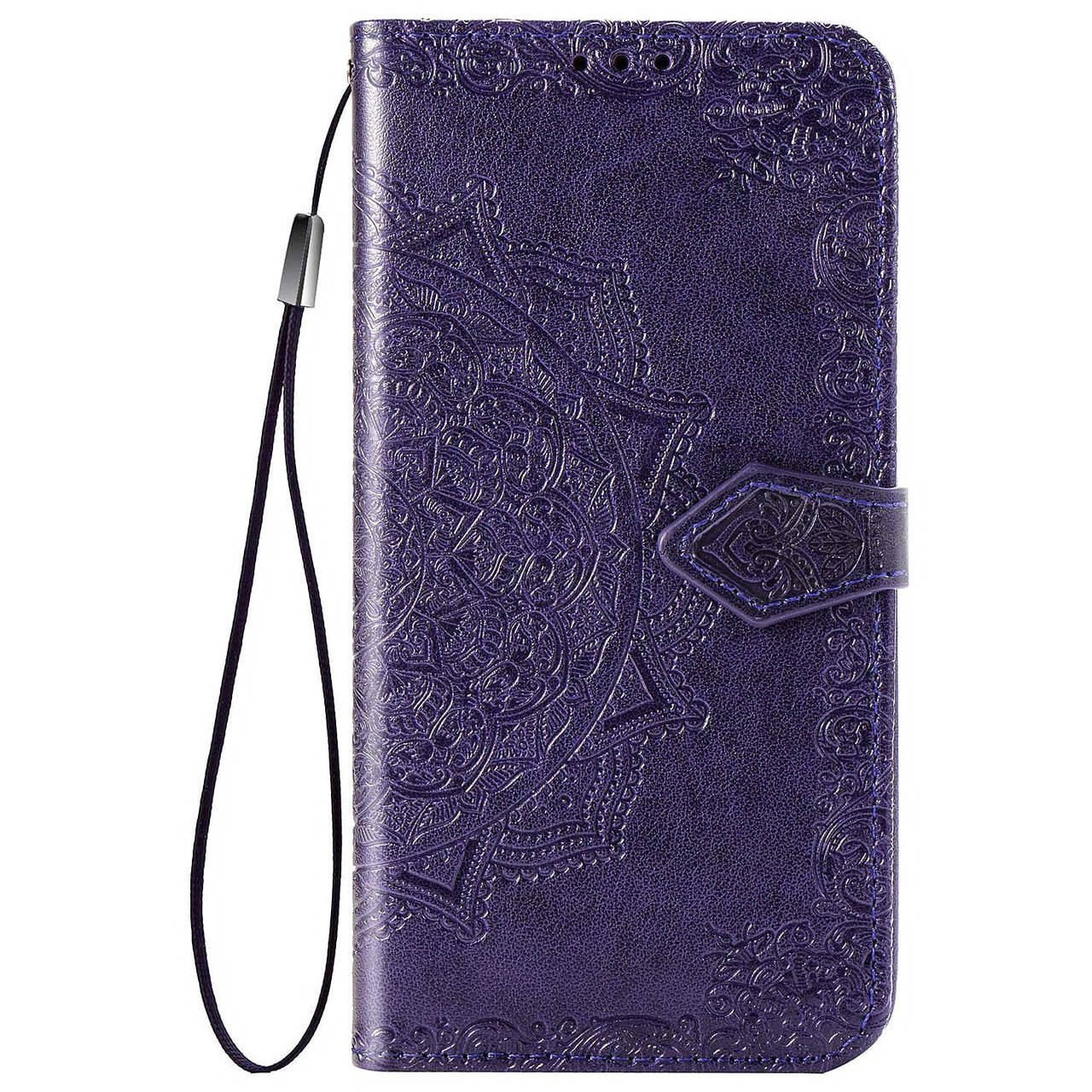 

Кожаный чехол (книжка) Art Case с визитницей для TECNO Spark 5 Pro, Фиолетовый