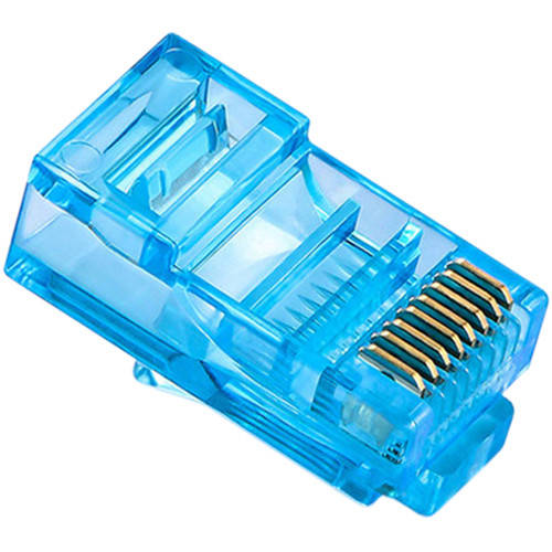 

RJ45 8P8C-AAA-BLUE Вилка; RJ45; PIN:8; Конфиг.выводов: 8p8c; IDC, обжим; на провод; голубой