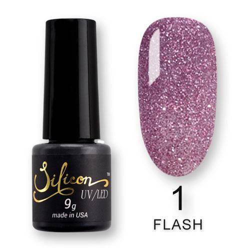 

Гель-лак Silicon Flash № 01 светоотражающий, 9 мл