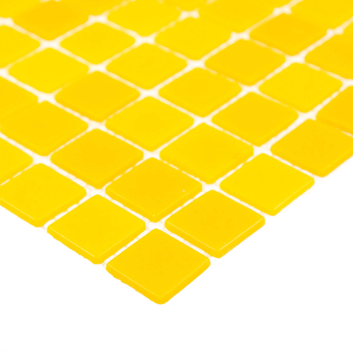 

Мозаика MK25111 YELLOW желтая облицовочная для ванной, душевой, кухни, Желтый