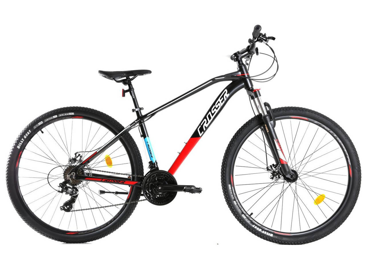 

Горный велосипед Crosser Jazz 29 дюймов размер рамы 17" красный