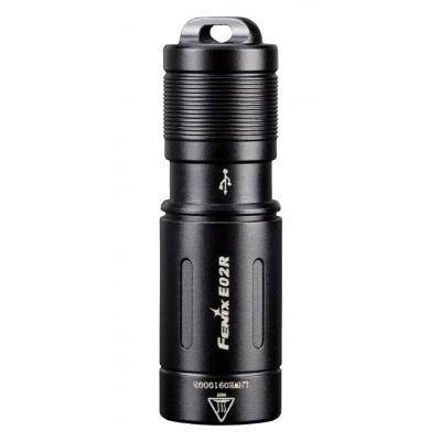 

Фонарь Fenix E02R Black (E02Rblk), Черный
