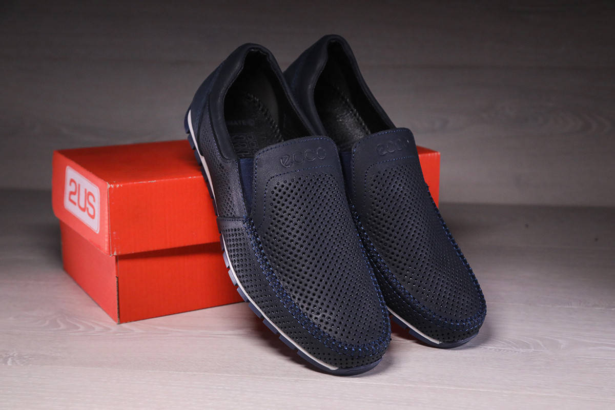 

Кожаные мужские мокасины ECCO Denim