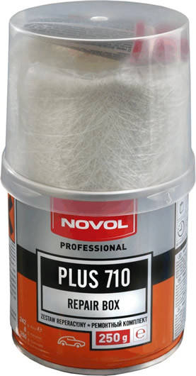 

NOVOL PLUS 710 Шпатлевка+сетка для ремонта бампера 0,250кг