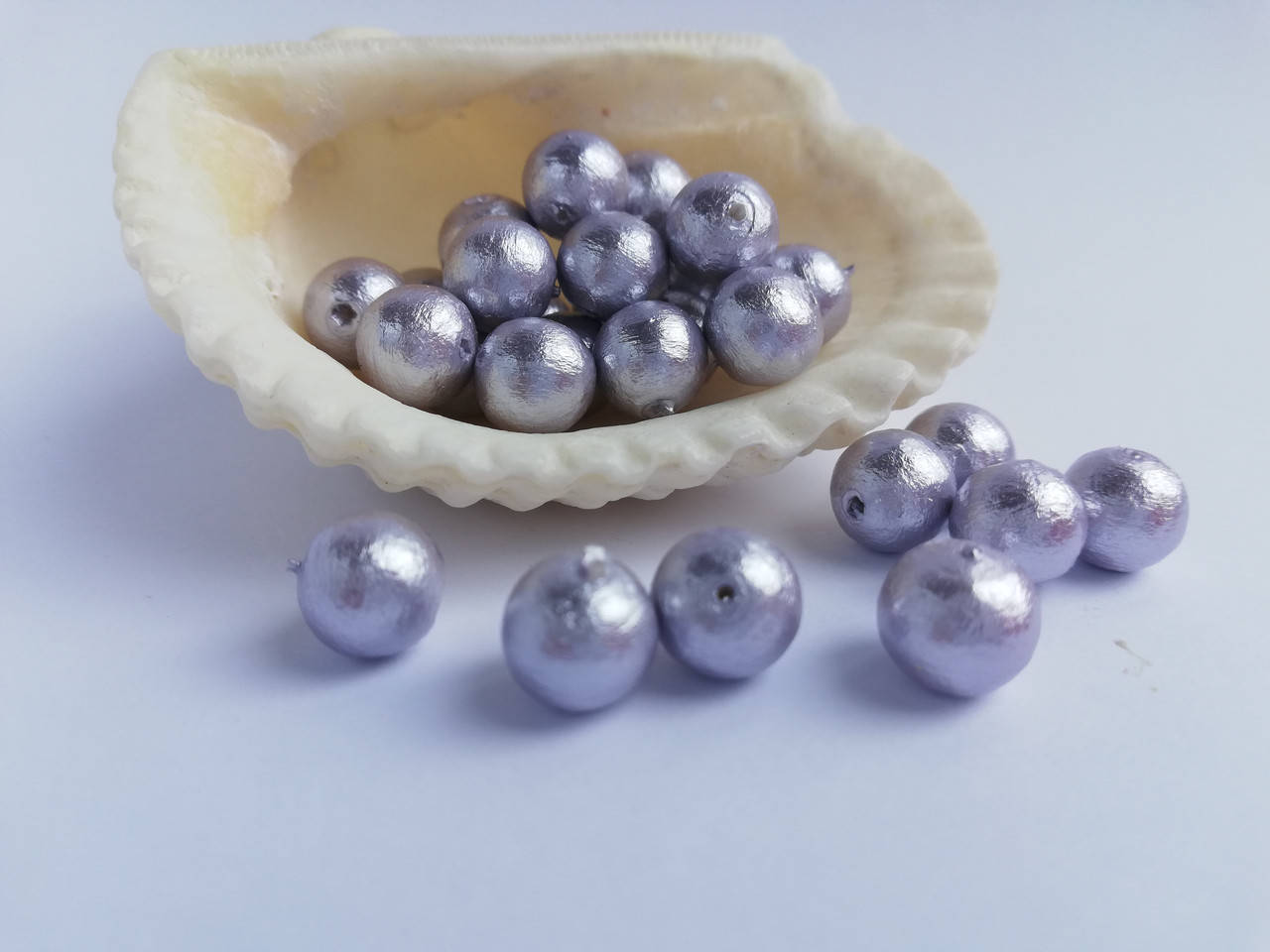 

Бавовняні перлини Miyuki. Японія 8 мм Lavender