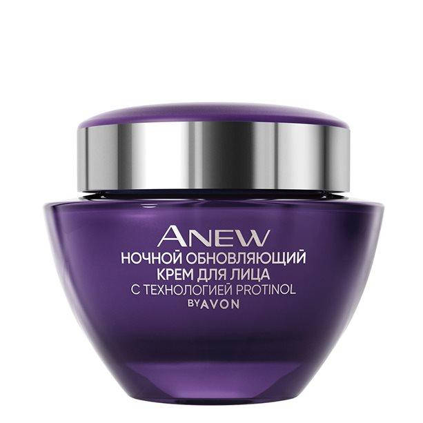

Anew Ночной восстанавливающий крем для лица с технологией Protinol, 50 мл