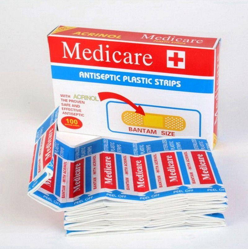 

Лейкопластир антисептичний Medicare 100 шт/уп