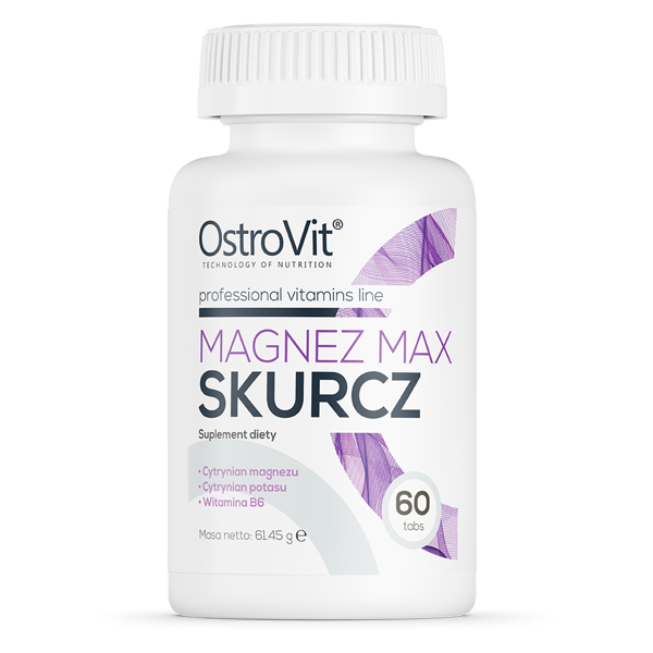 

Magnez Max Skurcz OstroVit 60 таблеток