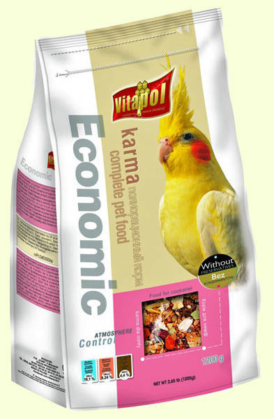 

Vitapol Economic1,2кг - корм для нимф (корелл)
