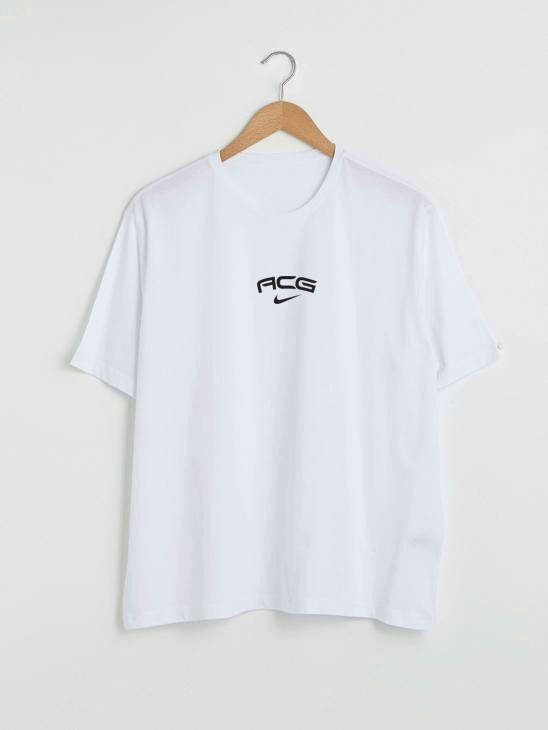 

Белая футболка Nike ACG Minimal Logo белые футболки Найк унисекс