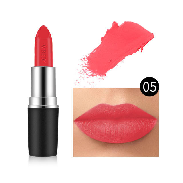 

Матовая губная помада Vibely Velvet Matte Lipstick #05, 8г