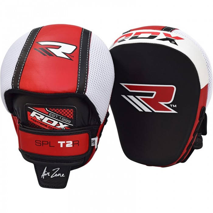 

Лапы боксерские RDX Leather Red
