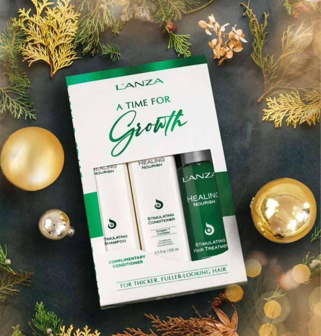 

L'ANZA HEALING NOURISH Trio Box Набор в коробке (Шампунь 300 мл + кондиционер 250 мл + спрей 100 мл)