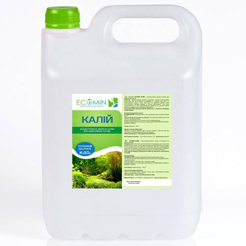 

Удобрение ECOMIN K (Калий), 5 л