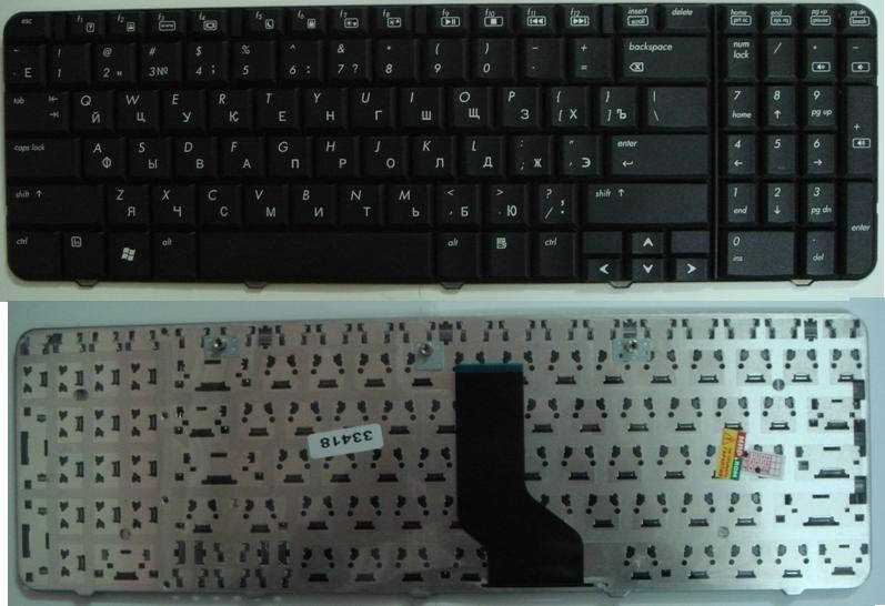 

Клавиатура HP Compaq Presario CQ60 CQ60Z, Pavilion G60 G60T, Черный