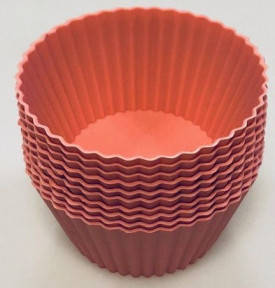 

Форма для кексов Con Brio 674-CBрозов (10 шт, 6,8х3,4 см), Розовый